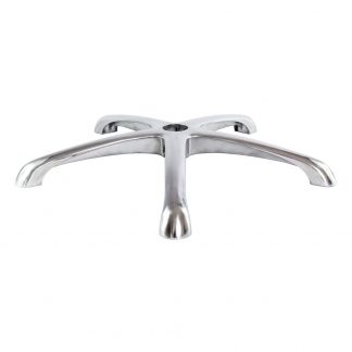 Base Pentapé Alumínio (660mm) para Cadeira de Cabeleireiro